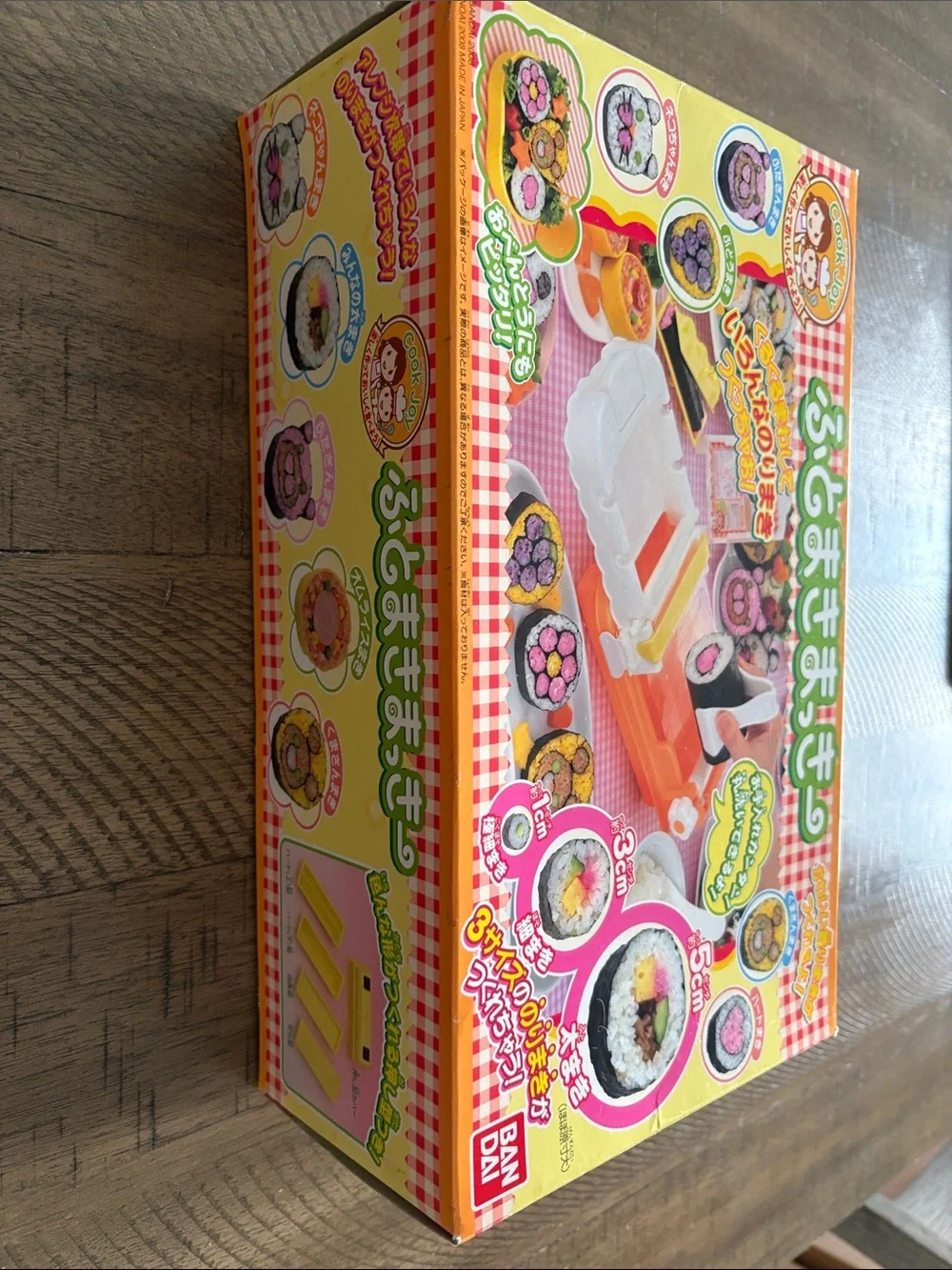 Bandai Sushi Rolling Kit - White & Orange